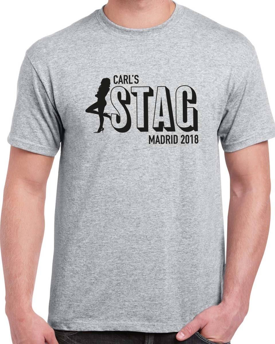 Personalised Stag Do T-shirt - Print Chimp