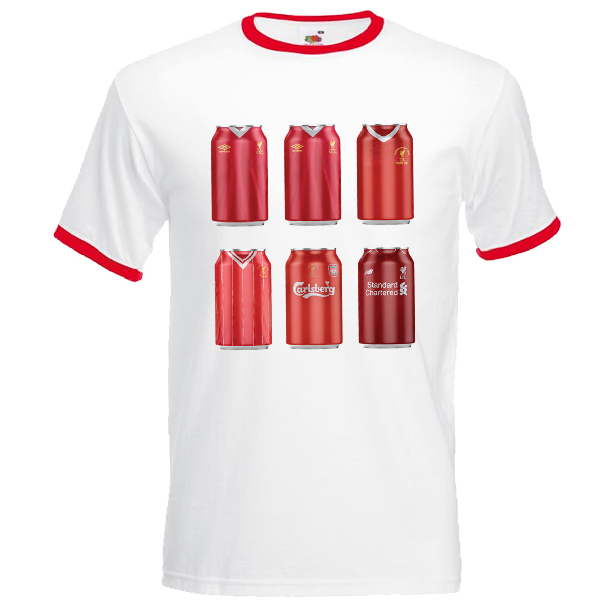 Euro Kit Cans - Liverpool T-Shirt - Print Chimp