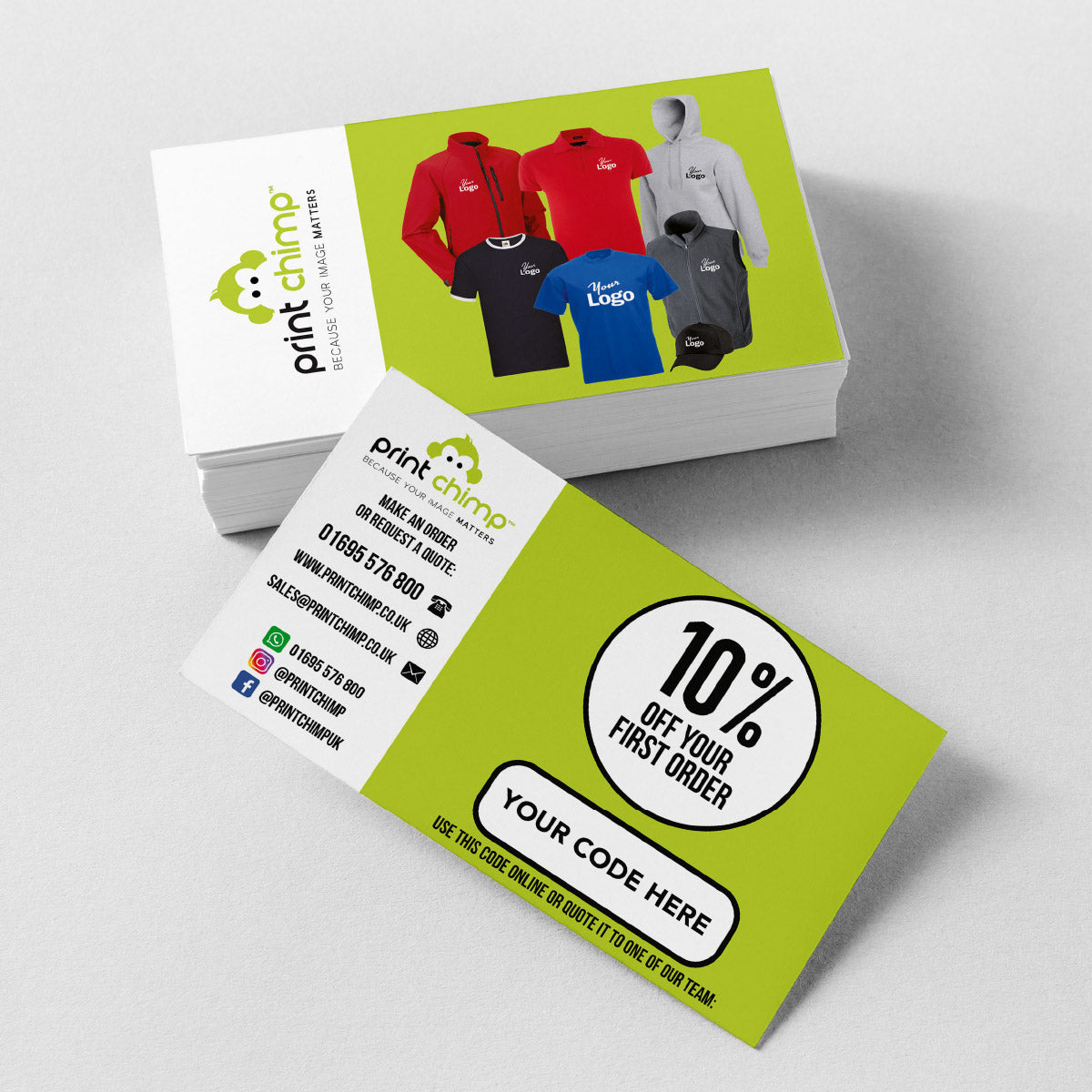 Print Chimp Referral Cards & Stickers - Print Chimp