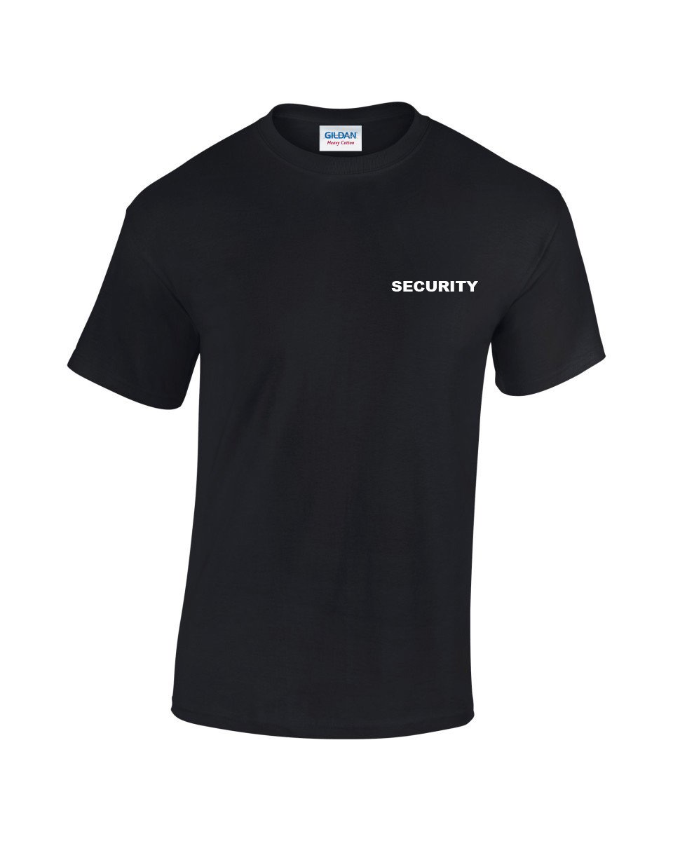 Security Printed T-shirt - Print Chimp